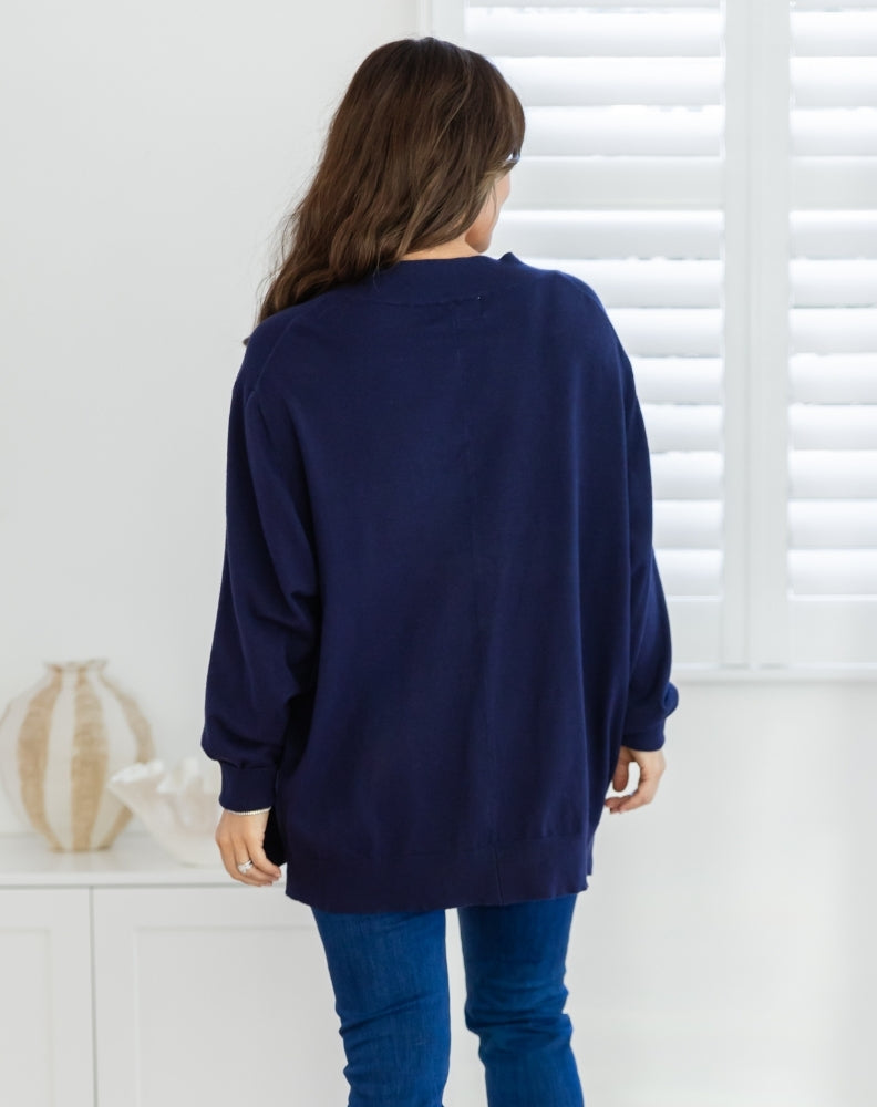 Angel-V-Neck-Knit-Navy-Back