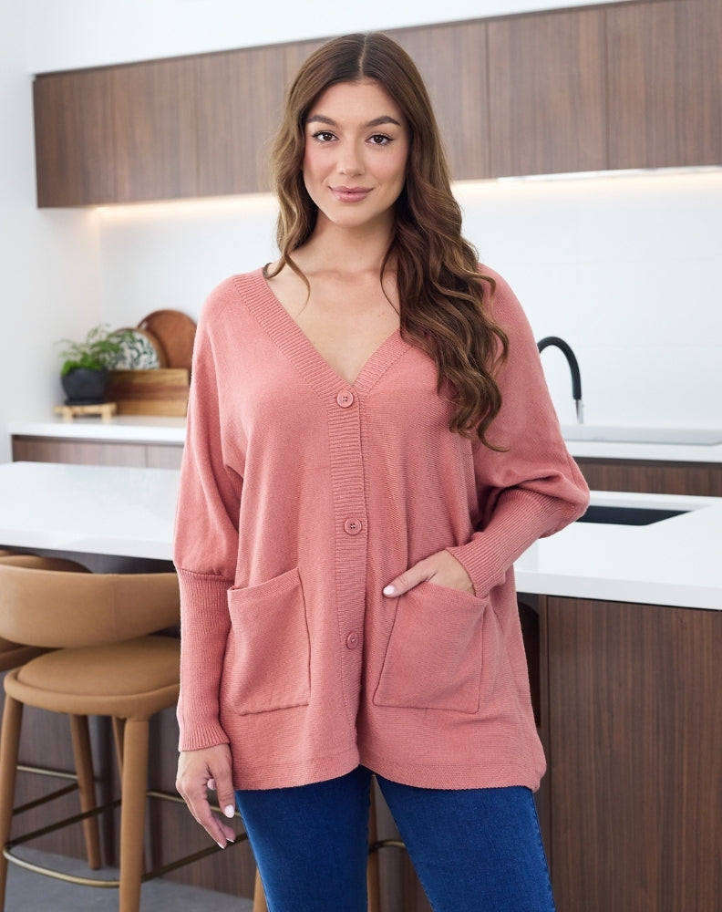 Bella-Button-Knit-Peach-Details