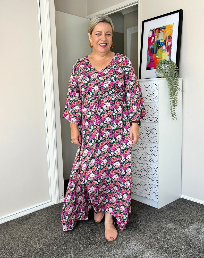 Clothes_Loving_Kel_Zoe_Dress_Floral_Front