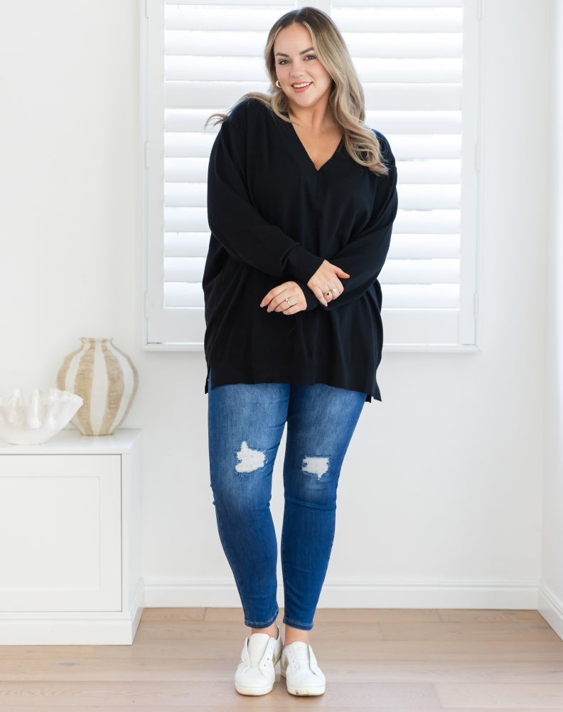 Freez-Angel-Knit-Black-Sleeves