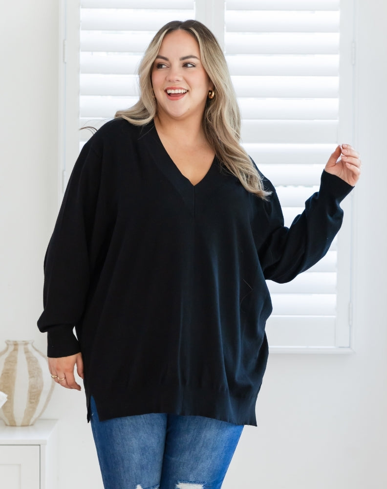 Freez-Angel-Knit-Black-Splits