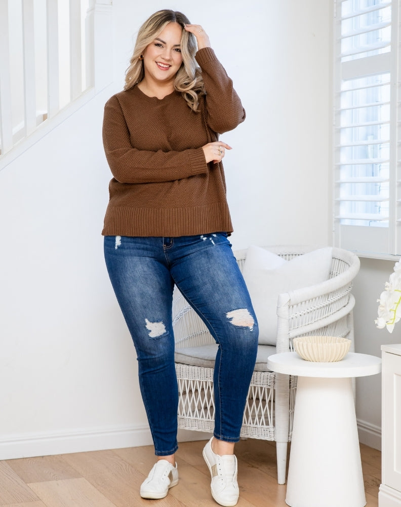 Freez-Maple-Knit-Nutmeg