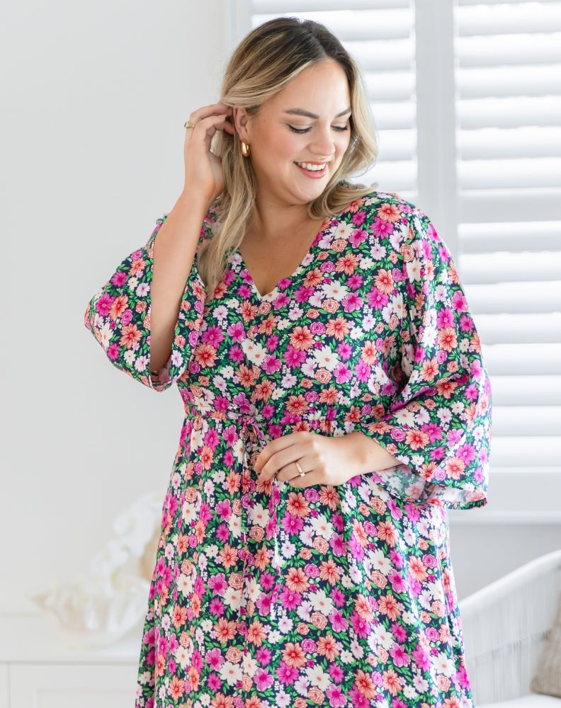 Freez-Zoe-Dress-Floral-Waist