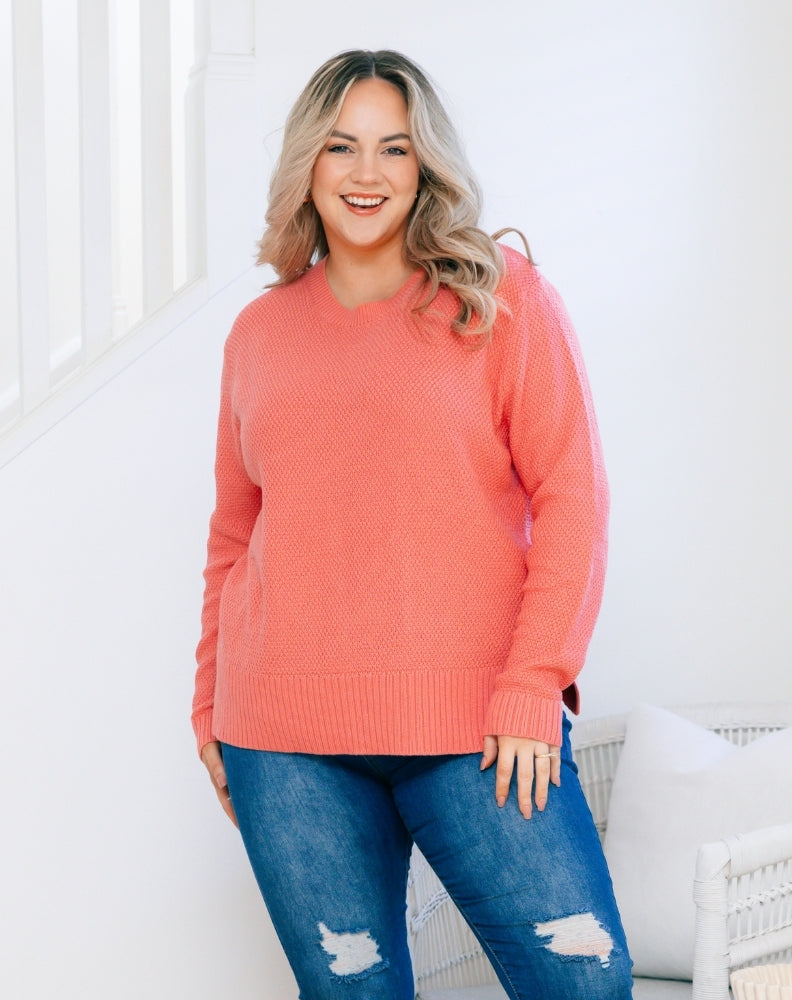 Maple-Waffle-Knit-Coral