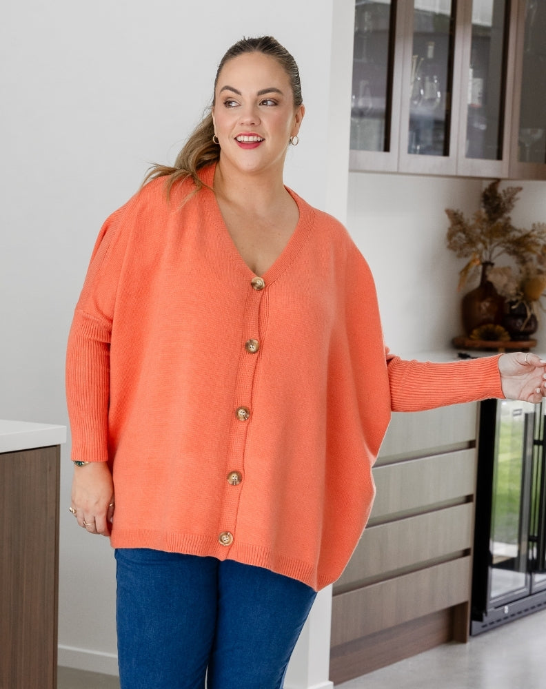 Chelsea Knit - Coral – Freez Clothing