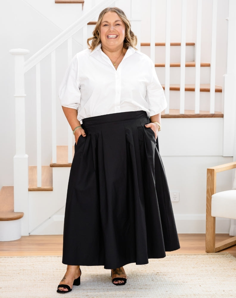Sadie Skirt - Black – Freez Clothing