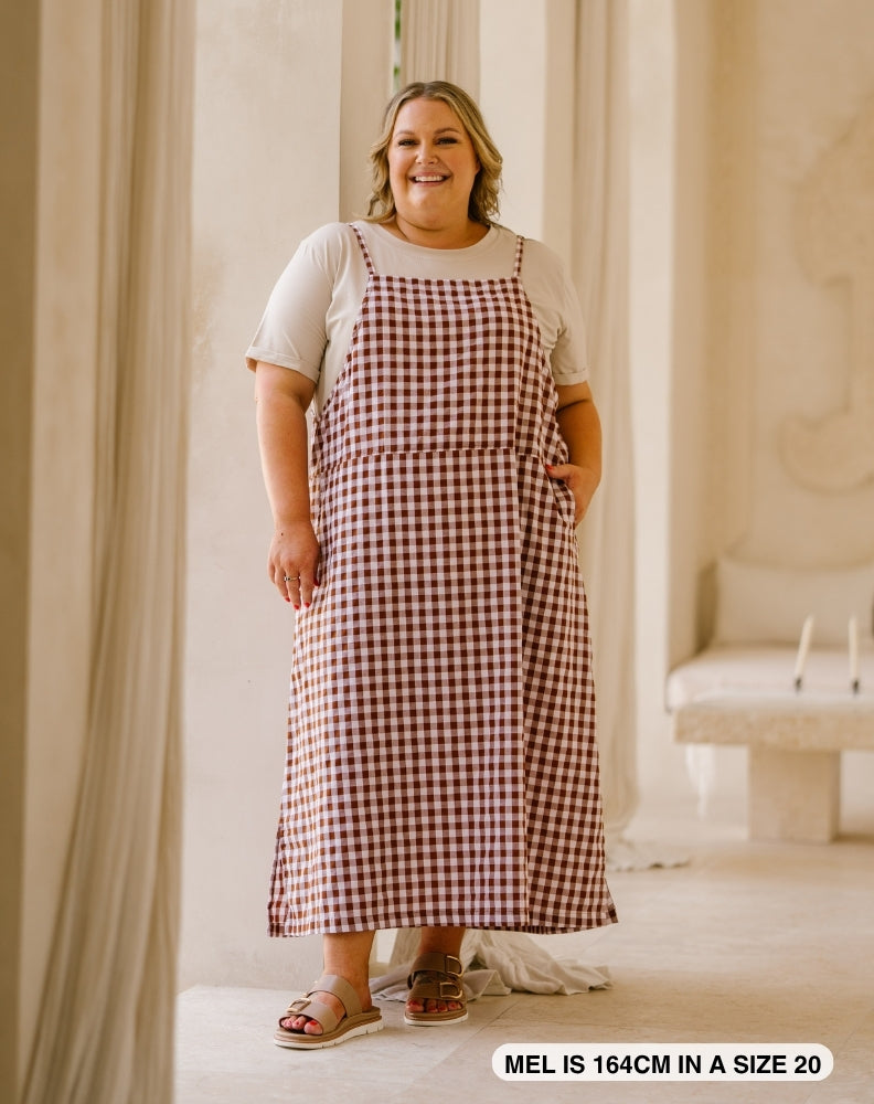 Pinafore-Dress-Chocolate-Gingham