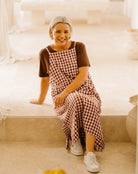 Pinafore-Chocolate-Gingham