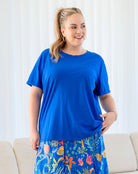 Cuff-Cotton-Tee-Cobalt-Blue