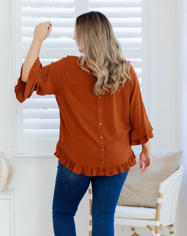 Felicity Top - Black - Freez Clothing