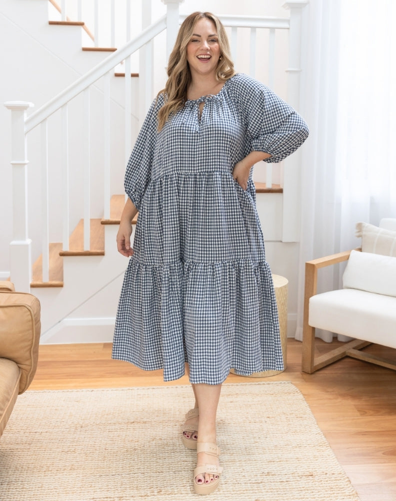 Freez_Amber_Dress_Navy_Gingham