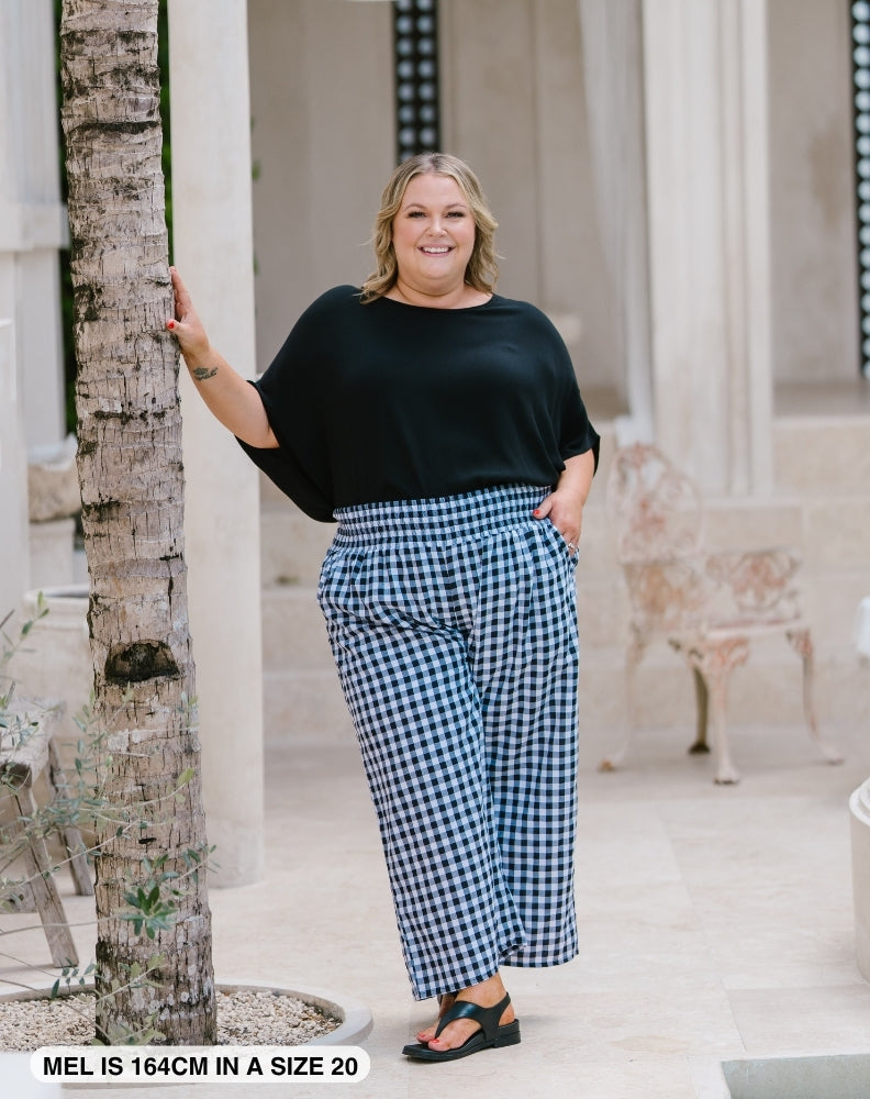 Petite-Black-Gingham-Pants
