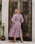 Chocolate-Gingham-Dress