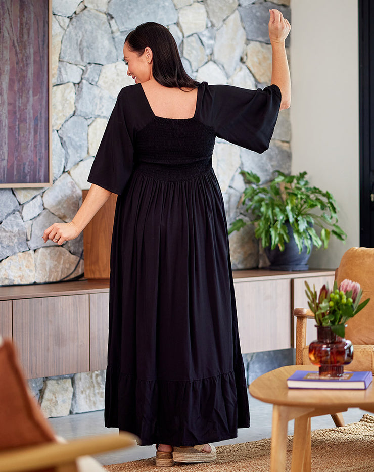 Kalani Dress | True Black