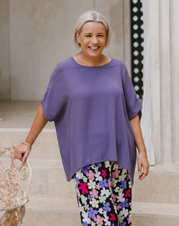 Kitty Top - Mauve