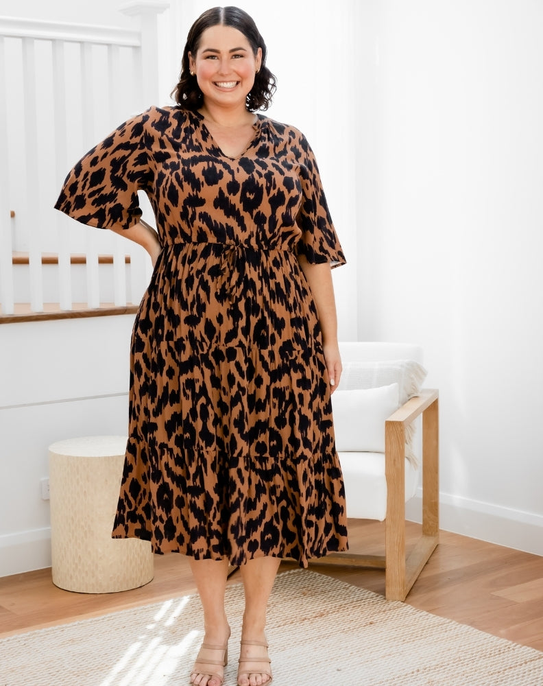 Shop Women s Animal Print Dresses Freez Freez Clothing