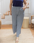 Lexie_Pants_Navy_Gingham_Set_Tucked