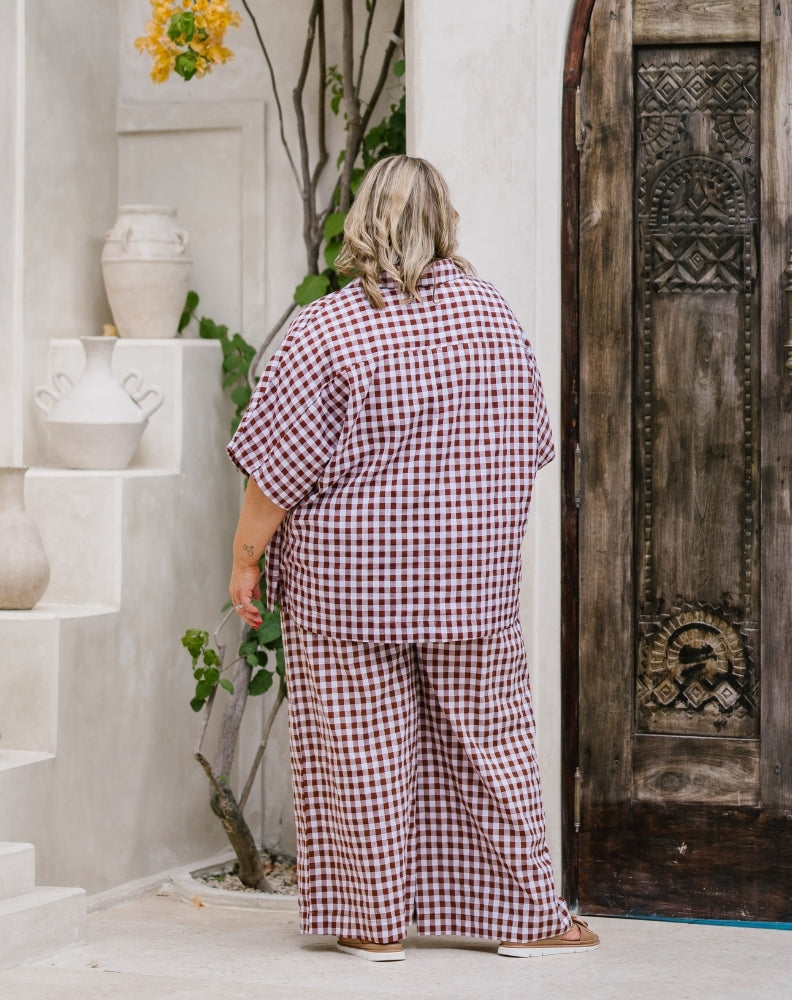 Shirt-Chocolate-Gingham