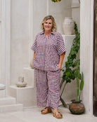 Shirt-Chocolate-Gingham