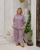 Shirt-Chocolate-Gingham