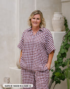 Shirt-Chocolate-Gingham