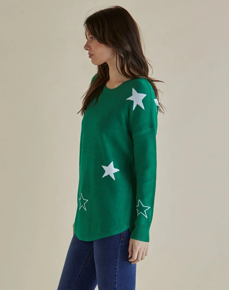 Sophie-Knit-Green-Star-Side